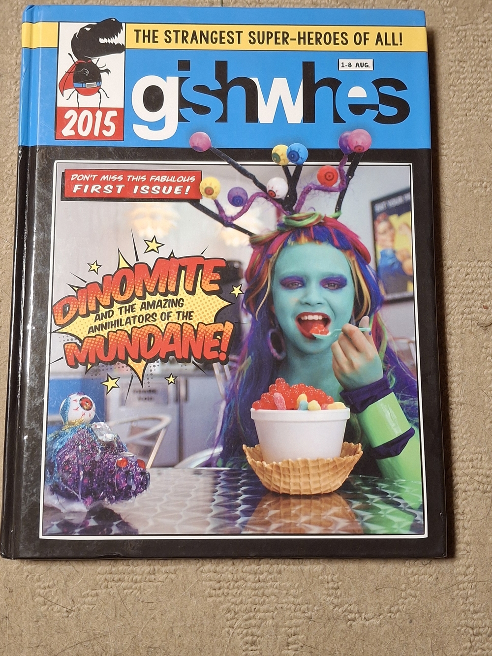 2015 GISHWHES Dinomite Hardcover Coffee Table Book